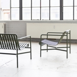 PALISSADE LOUNGE low backrest - Easy chair - Designer Furniture - Silvera Uk