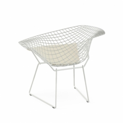DIAMANT OUTDOOR with seat pad - Dining Armchair - Designer Furniture - Silvera Uk