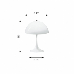 PANTHELLA - Table Lamp - Designer Lighting - Silvera Uk