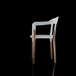 STEELWOOD - Dining Armchair - Designer Furniture - Silvera Uk