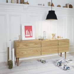 REFLECT Large Sideboard - Storage Unit - Designer Furniture - Silvera Uk