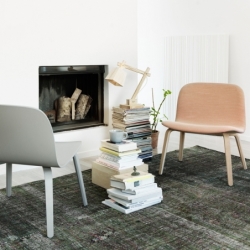 VISU LOUNGE fabric shell - Easy chair - Designer Furniture - Silvera Uk