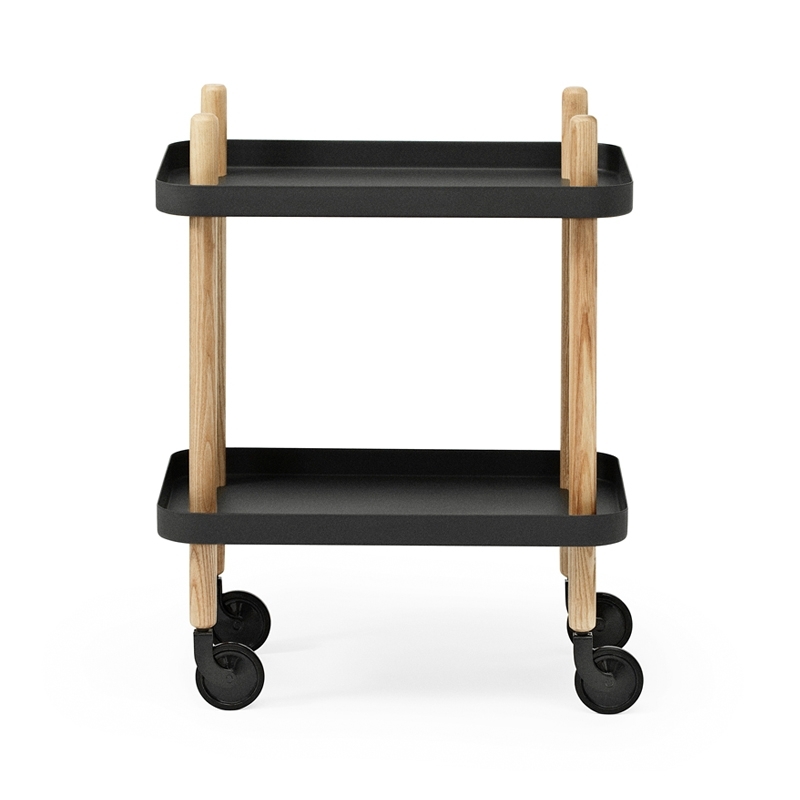 BLOCK TABLE - Trolley - Designer Furniture - Silvera Uk