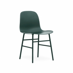 FORM CHAIR steel legs - Dining Armchair - Designer Furniture -  Silvera Uk