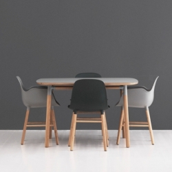 FORM ARMCHAIR - Dining Armchair - Designer Furniture - Silvera Uk
