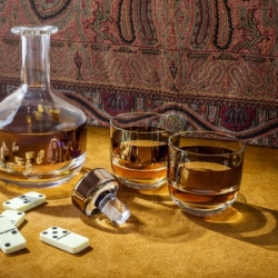 TANK Set of 2 whisky glasses - Glassware - Accessories - Silvera Uk