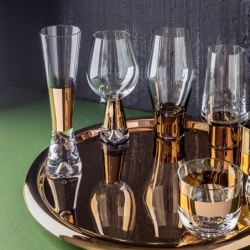 TANK pair champagne glasses - Glassware - Accessories - Silvera Uk