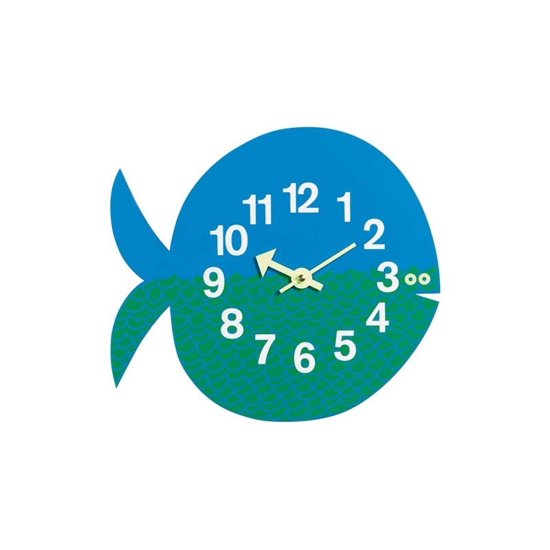 ZOO TIMER Fernando the Fish Clock - Clock - Accessories - Silvera Uk