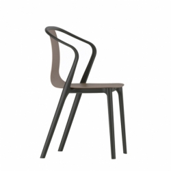 BELLEVILLE ARMCHAIR wood - Dining Armchair - Designer Furniture -  Silvera Uk