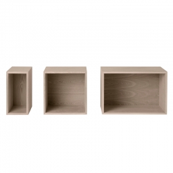 STACKED with backboard - Shelving - Designer Furniture -  Silvera Uk