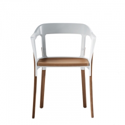 STEELWOOD - Dining Armchair - Designer Furniture -  Silvera Uk
