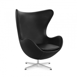 OEUF (EGG) Leather - Easy chair - Designer Furniture -  Silvera Uk