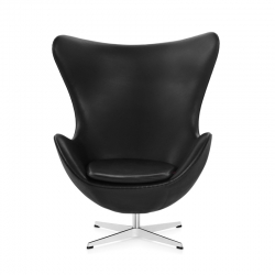 OEUF (EGG) Leather - Easy chair - Designer Furniture - Silvera Uk