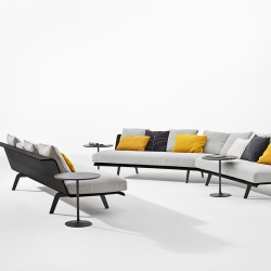 ZINTA LOUNGE 3 seater - Sofa - Designer Furniture - Silvera Uk