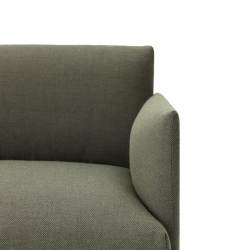 OUTLINE Fabric - Easy chair - Designer Furniture - Silvera Uk