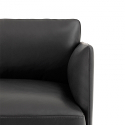 OUTLINE 2 seater leather - Sofa - Designer Furniture - Silvera Uk