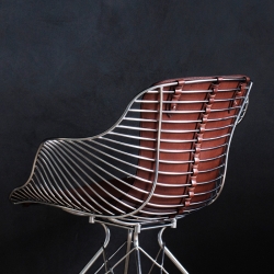 WIRE DINING CHAIR - Dining Armchair - Designer Furniture - Silvera Uk