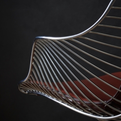 WIRE LOUNGE CHAIR - Easy chair - Designer Furniture - Silvera Uk