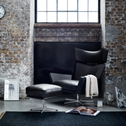OKSEN - Easy chair - Designer Furniture - Silvera Uk