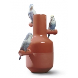 PARROT PARADE Vase - Unusual & Decorative Objects - Accessories - Silvera Uk