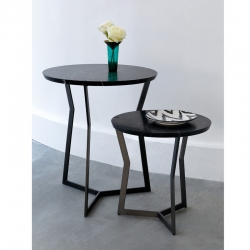 STAR MINI Marquina - Side Table - Designer Furniture - Silvera Uk