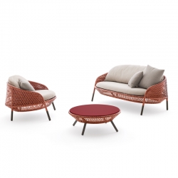 AHNDA easy chair low - Easy chair - Designer Furniture - Silvera Uk
