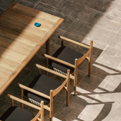 TIBBO - Dining Table - Designer Furniture - Silvera Uk