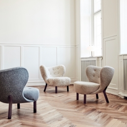 LITTLE PETRA VB1 Sheepskin - Easy chair - Designer Furniture - Silvera Uk