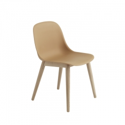 FIBER CHAIR 4 wooden legs - Dining Chair - Designer Furniture -  Silvera Uk