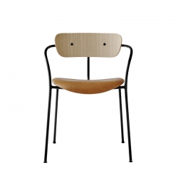 PAVILION AV4 leather - Dining Chair - Designer Furniture - Silvera Uk