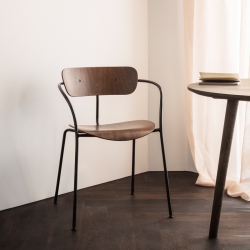PAVILION AV4 leather - Dining Chair - Designer Furniture - Silvera Uk