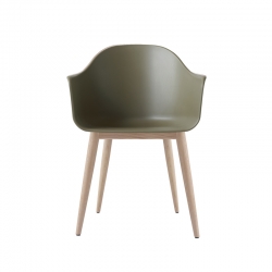 HARBOUR wooden legs - Dining Armchair - Designer Furniture -  Silvera Uk