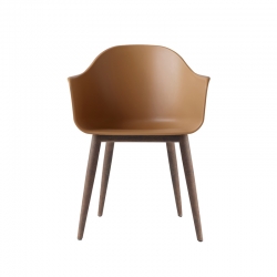 HARBOUR wooden legs - Dining Armchair - Designer Furniture -  Silvera Uk