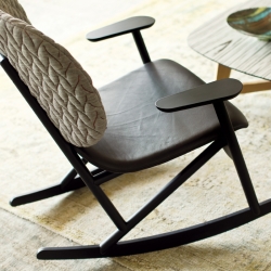 KLARA Rocking - Easy chair - Designer Furniture - Silvera Uk