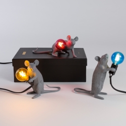 MOUSE Sitting USB - Table Lamp - Designer Lighting - Silvera Uk