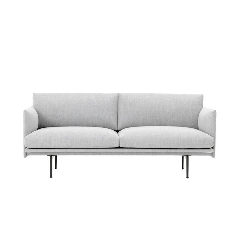 OUTLINE 2 seater fabric - Sofa - Designer Furniture - Silvera Uk