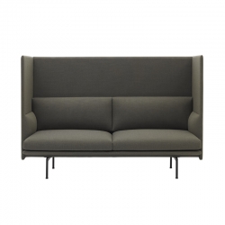 OUTLINE HIGHBACK 2 seater - Sofa - Designer Furniture -  Silvera Uk