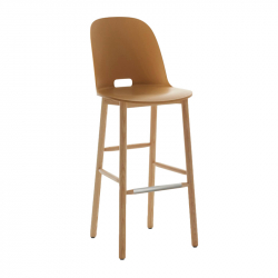 ALFI STOOL high backrest - Bar Stool - Designer Furniture -  Silvera Uk