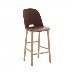 ALFI STOOL high backrest - Bar Stool - Designer Furniture -  Silvera Uk