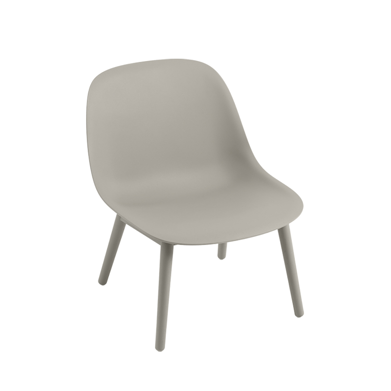 FIBER LOUNGE Wooden legs - Easy chair - Designer Furniture - Silvera Uk