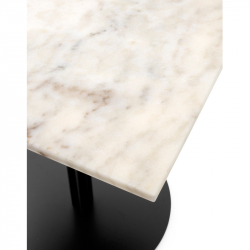 HARBOUR COLUMN 60x70 marble - Dining Table - Designer Furniture - Silvera Uk