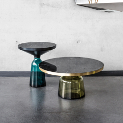 BELL SIDE Marbre - Side Table - Designer Furniture - Silvera Uk