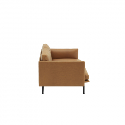 OUTLINE 2 seater leather - Sofa - Designer Furniture - Silvera Uk
