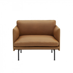 OUTLINE Leather - Easy chair - Showrooms -  Silvera Uk