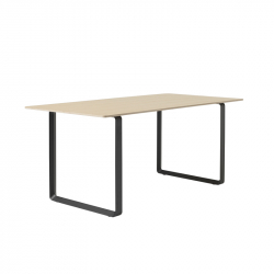 70/70 Oak plywood - Dining Table - Designer Furniture - Silvera Uk