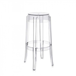 CHARLES GHOST - Bar Stool - Designer Furniture -  Silvera Uk