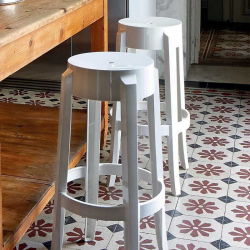 CHARLES GHOST - Bar Stool - Designer Furniture - Silvera Uk