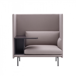 OUTLINE HIGHBACK WORK - Easy chair - Designer Furniture -  Silvera Uk