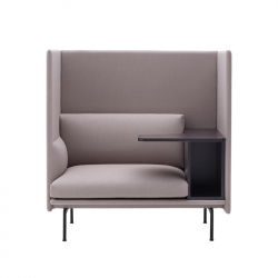 OUTLINE HIGHBACK WORK - Easy chair - Designer Furniture -  Silvera Uk