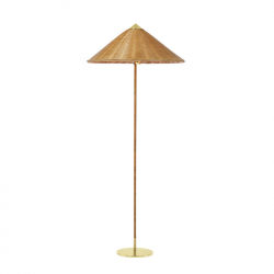 9602 Wicker Willow - Floor Lamp - Designer Lighting -  Silvera Uk